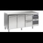 Gram K1807 CSG A DL/DL/2D L2 Koelwerkbank met deuren en laden 1/1GN