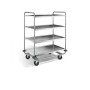 BPro SW 10 x 6-4 Serveerwagen, met 4-plateaus 1000 x 600 mm