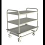 Credo SW 10x6-3 Serveerwagen met 3-plateaus 1000 x 600 mm.