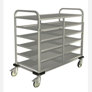 Credo Mela 5+5 Korvenwagen met telescoopgeleiders 2 x 5 niveaus