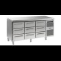 Gram K1807 CSG A 3D/3D/3D L2 Koelwerkbank met laden 1/1GN