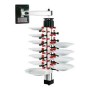 Wandbeugel "Plate Mate" LM voor tafelmodel bordenrek