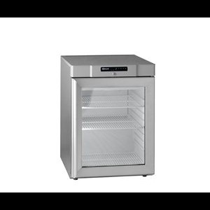 Gram KG210RG Koelkast onderbouw met glasdeur rvs