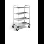 BPro SW 8 x 5-4 Serveerwagen, met 4-plateaus 800 x 500 mm