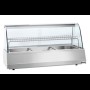 Bartscher 305052 Warmhoudvitrine 3/1GN met rond aflopende voorruit