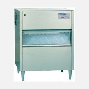 Wessamat W121W IJsblokjesmachine met bunker - watergekoeld