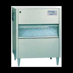 Wessamat W121W IJsblokjesmachine met bunker - watergekoeld