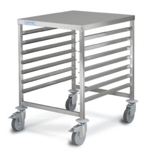 Hupfer RWG/7 Regaalwagen 7 x 2/1GN U-geleiders met bovenblad