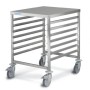 Hupfer RWG/7 Regaalwagen 7 x 2/1GN U-geleiders met bovenblad