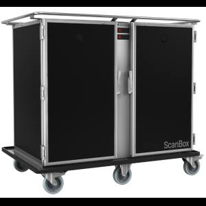 ScanBox Banquet Line Duo H16+H16 verwarmde banketwagen 16+16 x 2/1GN
