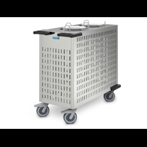 Hupfer TE 2/19-26 K Bordenstapelaar met koelsleuven ø190 - 260 mm.