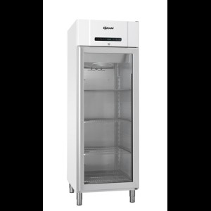 Gram KG610LG Koelkast 2/1GN met glasdeur wit