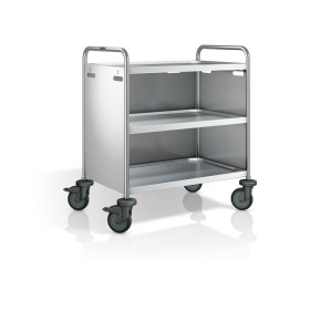 Afwerking RVS voor BPro serveerwagen