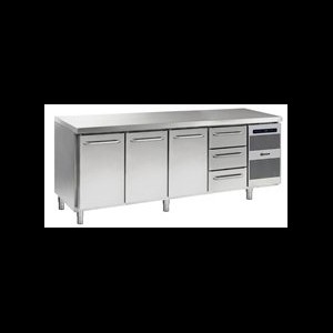 Gram K2207 CSG A DL/DL/DL/3D L2 Koelwerkbank met deuren en laden 1/1GN