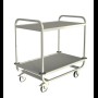 Credo SW 10x6-2 Serveerwagen met 2-plateaus 1000 x 600 mm.