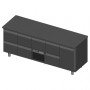 Koelwerkbank FP0-E439-213/70/90 - 1 deur en 7 laden 1/1GN