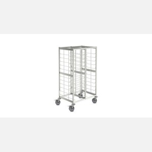 Hupfer TAWEDEL-2/20 L-GN Afruimwagen 2-delig 10 niveaus roestvrijstaal