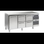 Gram K1807 CSG A DL/2D/2D L2 Koelwerkbank met deur en laden 1/1GN