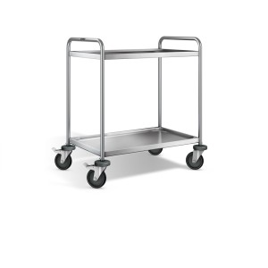 BPro SW 8 x 5-2 Serveerwagen, met 2-plateaus 800 x 500 mm