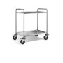 BPro SW 8 x 5-2 Serveerwagen, met 2-plateaus 800 x 500 mm