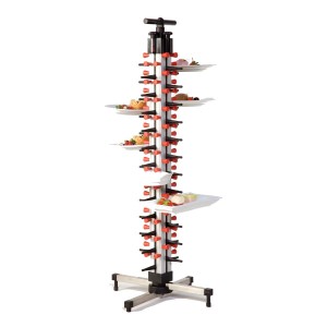 Bordenrek "Plate Mate" TM 48 tafelmodel 48 borden