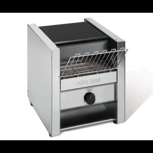 Milan Toast Conveyor toaster 900 sneetjes per uur, uitvoer aan voorzijde