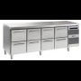 Gram K2207 CSG A 2D/2D/2D/2D L2 Koelwerkbank met laden 1/1GN