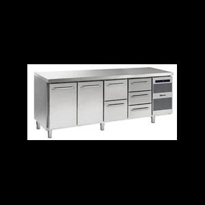 Gram K2207 CSG A DL/DL/2D/3D L2 Koelwerkbank met deuren en laden 1/1GN