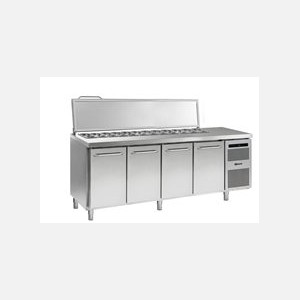 Gram K2207 CSG SL DL/DL/DL/DR L2 Saladiere 9 x 1/3GN, 4-deurs 1/1GN