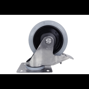 ScanBox - RVS wielen ø160 mm.