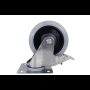 ScanBox - RVS wielen ø160 mm.