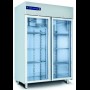 Dubbeldeurs droog-/kruidenkast met glasdeur Samaref Classic ST 1400 PV LED