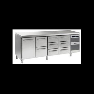 Gram K2207 CSG A DL/2D/3D/3D L2 Koelwerkbank met deur en laden 1/1GN