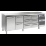Gram K2207 CSG A DL/2D/3D/3D L2 Koelwerkbank met deur en laden 1/1GN