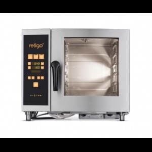 Retigo O 623 i combi-steamer, 6 x 2/3GN - 400 Volt met wassysteem