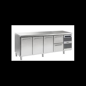 Gram K2207 CSG A DL/DL/DL/2D L2 Koelwerkbank met deuren en laden 1/1GN