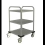 Credo Acino-3 Serveerwagen met 3-plateaus 605 x 570 mm.