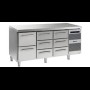 Gram K1807 CSG A 2D/3D/3D L2 Koelwerkbank met laden 1/1GN