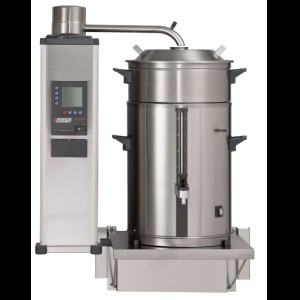 Koffiezetmachine met wateraansluiting. Wandbevestiging. Bravilor B10 W L/R - 400 Volt